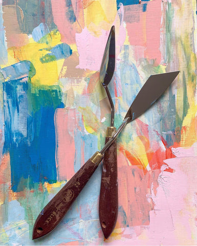 Beginner Introduction to Mixed Media Abstract Painting